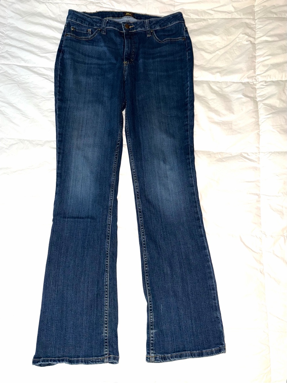 Lee Women's Dark Blue Bootcut Jeans 14L